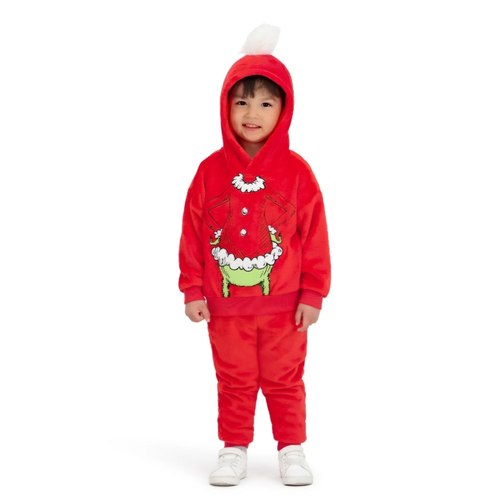 🤖♡The Grinch Hoodie & Pants Set